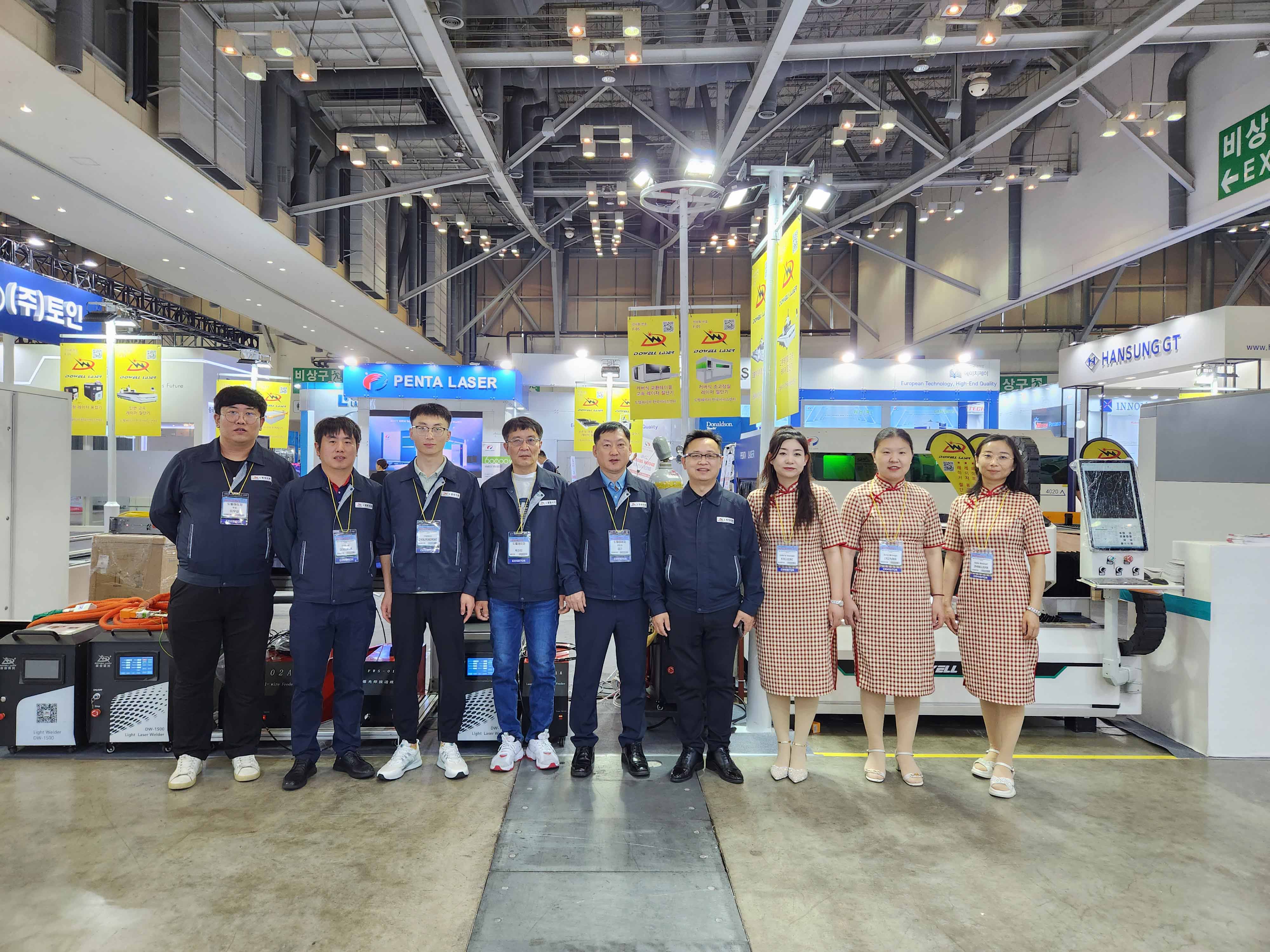 多維激光2023海外首秀，韓國釜山國際機械展